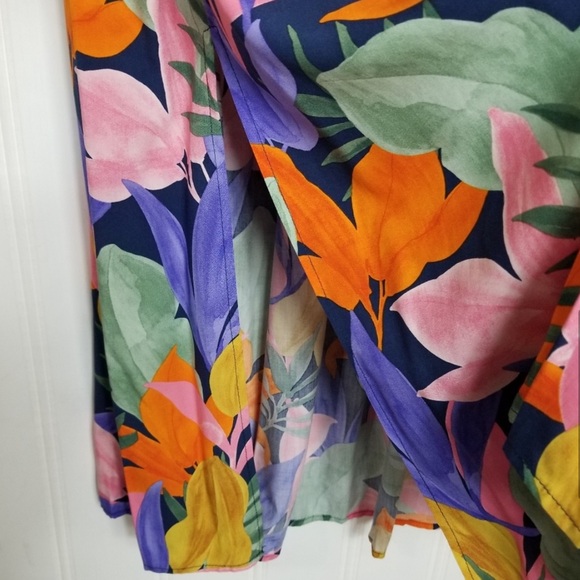 Final price 🔥NWOT Abel the Label AnthropologieFloral Leonard Maxi Skirt, S - Picture 6 of 7